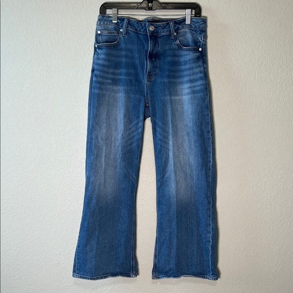 Quince Bella Stretch Relaxed Straight Jeans Size 31 Wide leg Organic Cotton - Picture 4 of 13